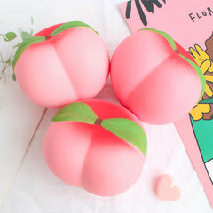 Stress Relief Peach Toy with Slow Rebound (Unique Gift)